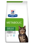 HILL'S Prescription Diet Metabolic Ton dietă veterinară hrană uscată pisici managementul greutății 8kg