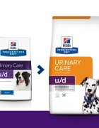 HILL'S Prescription Diet u/d Urinary Care dietă veterinară câini hrană uscată afecțiuni urinare u/d Urinary Care dietă veterinară câini hrană uscată sistem urinar 10kg