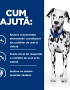 HILL'S Prescription Diet u/d Urinary Care dietă veterinară câini hrană uscată afecțiuni urinare u/d Urinary Care dietă veterinară câini hrană uscată sistem urinar 4kg