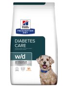 HILL'S Prescription Diet w/d Diabetes Care Pui dietă veterinară câini hrană uscată afecțiuni metabolice (diabet) w/d Diabetes Care Pui dietă veterinară câini hrană uscată metabolism ( obezitate si diabet) 10kg