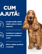 HILL'S Prescription Diet z/d Food Sensitivities dietă veterinară câini conservă hrană umedă piele & blana sistem digestiv (în sos) 370g