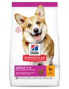 HILL'S Science Plan Adult Small&Mini XS-S Pui hrană uscată câini Hill's SP Canine Adult Small & Miniature Pui 3 Kg