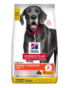 HILL'S Science Plan HILL'S SP Perfect Digestion Large Adult Pui cu Orez Brun hrană uscată câini sensibilități digestive 14kg