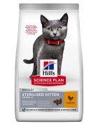 HILL'S Science Plan Kitten Sterilised Pui hrană uscată pisici junior sterilizate 10kg
