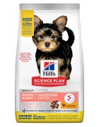 HILL'S Science Plan Perfect Digestion Puppy XS-S hrană uscată câini junior sistem digestiv 1.5kg