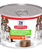 HILL'S Science Plan Puppy & Mother XS-XL Pui conservă hrană umedă câini junior (mousse) 200g