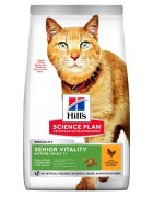 HILL'S Science Plan Senior Vitality 7+ Pui hrană uscată pisici senior 7kg