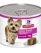 HILL'S Science Plan Small & Mini Mature XS-S Pui conservă hrană umedă câini senior (mousse) 200g
