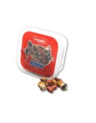 Hupple Softy Crazy Mix Pui Curcan și Somon cutie recompense pisici 80g