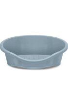 Imac Dido coș rotundă câini plastic antiderapant albastru ⌀50cm