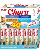 Inaba Churu Creamy Varieties Ton cutie recompense fără cereale pisici (piure) 560g