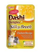 Inaba Churu Dashi Delights Silky Broth Pui plic hrană umedă fără cereale pisici (topping) 40g