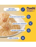 Inaba Churu Dashi Delights Silky Broth Pui plic hrană umedă fără cereale pisici (topping) 40g