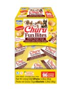 Inaba Churu Fun Bites XS-XL Pui și Brânză cutie recompense fără cereale câini 96g