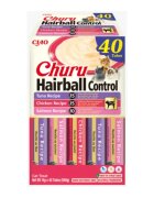 Inaba Churu Hairball Control Variety Ton și Pui plic recompense fără cereale pisici limitarea ghemurilor de blană (topping) 560g