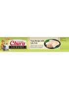 Inaba Churu Luxury Ton și Limbă-de-mare plic recompense fără cereale pisici (piure) 56g