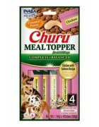 Inaba Churu Meal Topper XS-XL Pui și Somon plic tub recompense fără cereale câini (piure) 56g