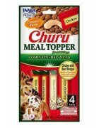 Inaba Churu Meal Topper XS-XL Pui și Vită plic tub recompense fără cereale câini (piure) 56g