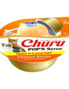 Inaba Churu Pop'n Serve Pui bol hrană umedă fără cereale pisici (în aspic) 70g