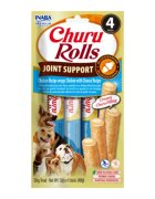 Inaba Churu Rolls Joint Support XS-XL Pui și Brânză punguță recompense funcționale fără cereale câini sistem articular 48g