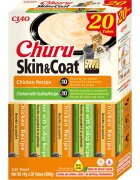 Inaba Churu Skin&Coat Chicken Varieties Pui cutie recompense fără cereale pisici (piure) 280g