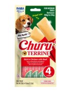 Inaba Churu Terrine Medium M Pui și Vită punguță recompense câini 60g