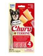 Inaba Churu Terrine Mini XS-S Pui și Vită punguță recompense câini 60g