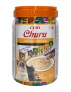 Inaba Churu Varieties Pui găletușa tub recompense fără cereale pisici (piure) 700g