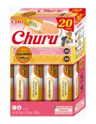 Inaba Churu Variety Somon și Pui cutie recompense fără cereale pisici (topping) 280g