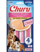 Inaba Churu XS-XL Somon punguță recompense fără cereale câini (piure) 56g