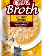 Inaba Ciao Broth Pui plic hrană umedă fără cereale pisici (în supă) 40g