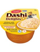 Inaba Ciao Dashi Pui și Brânză bol hrană umedă fără cereale pisici (în sos) 70g