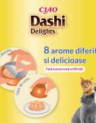 Inaba Ciao Dashi Pui și Brânză bol hrană umedă fără cereale pisici (în sos) 70g