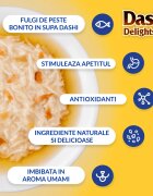Inaba Ciao Dashi Pui și Fulgi de Bonito bol hrană umedă fără cereale pisici (în sos) 70g