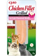 Inaba Ciao Fillet Pui și Creveți plic recompense fără cereale pisici (în sos) 25g