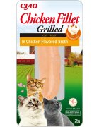 Inaba Ciao Grilled Fillet Pui plic recompense fără cereale pisici (în sos) 25g