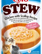 Inaba Ciao Stew Pui și Scoici plic hrană umedă fără cereale pisici (în sos) 40g