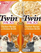 Inaba Ciao Twin Packs Pui plic hrană umedă fără cereale pisici (topping) 80g