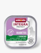 Integra Protect Diabetes Iepure dietă veterinară tăviță hrană umedă fără cereale pisici diabet (în aspic) 100g