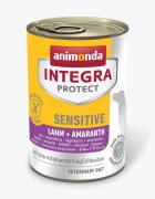 Integra Protect Sensitive XS-M Miel dietă veterinară conservă hrană umedă conținut redus cereale câini alergii sistem digestiv (în aspic) 400g
