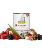 Isegrim XS-XL Ren conservă hrană umedă fără cereale câini (în sos) 400g