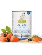 Isegrim XS-XL Somon conservă hrană umedă fără cereale câini (în sos) 800g