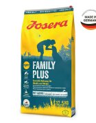 Josera Family Plus XS-XL Pasăre și Somon hrană uscată câini junior & adult 12.5kg