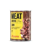 Josera Meat Lovers Pure XS-XL Miel conservă hrană umedă monoproteică fără cereale câini (în sos) bax 400g x 6buc