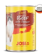 Josicat Pate Vită cu Păstârnac bax conservă hrană umedă pisici (pate) 400g x 12