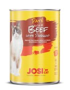 Josicat Pate Vită cu Păstârnac bax conservă hrană umedă pisici (pate) 400g x 12
