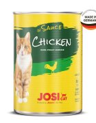 Josicat Pui bax conservă hrană umedă pisici (în sos) 415g x 12
