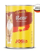 Josicat Vită conservă hrană umedă pisici (în sos) bax 415g x 12buc
