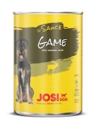 JOSIDOG Vânat conservă hrană umedă câini (în sos) 415g x 12
