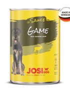 JOSIDOG Vânat conservă hrană umedă câini (în sos) 415g x 12